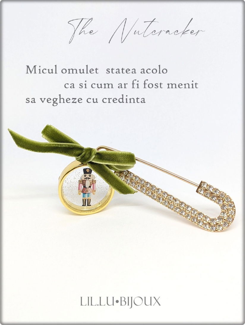 Ac de siguranță cu Spargatorul de nuci ediție de Crăciun LILLU BIJOUX