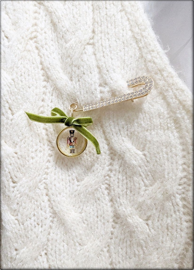 Ac de siguranță cu Spargatorul de nuci ediție de Crăciun LILLU BIJOUX