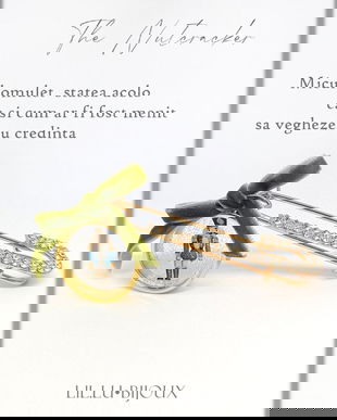 Ac de siguranță cu Spargatorul de nuci ediție de Crăciun LILLU BIJOUX