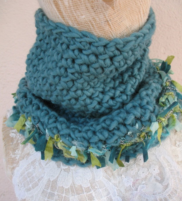 Accesoriu crosetat