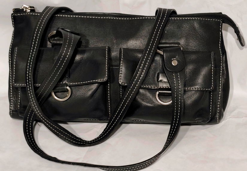 Geanta piele naturala Fossil