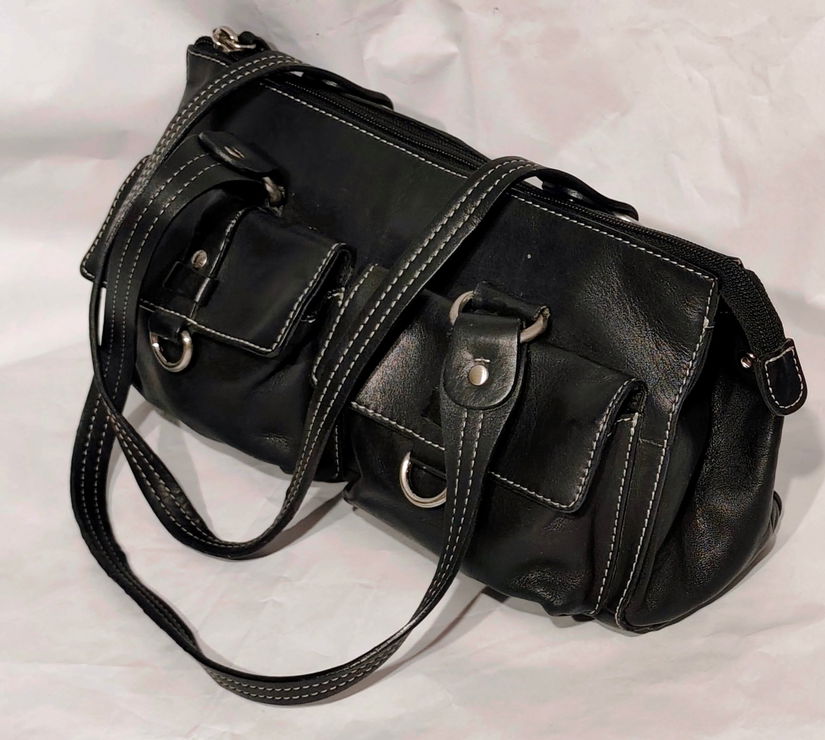 Geanta piele naturala Fossil