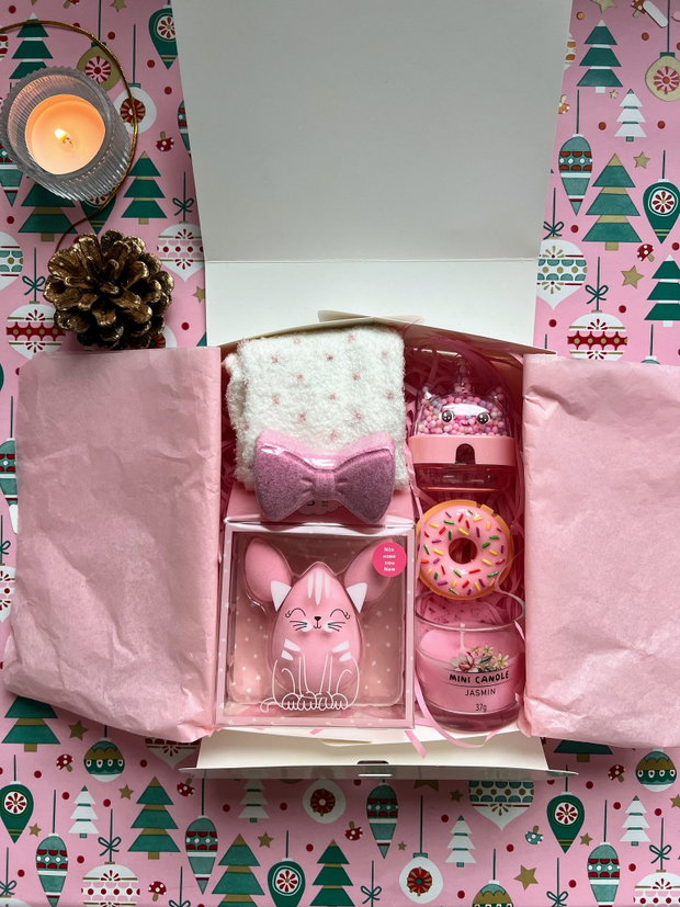 Pink Kitty Dreams - Set cadou pentru fetițe