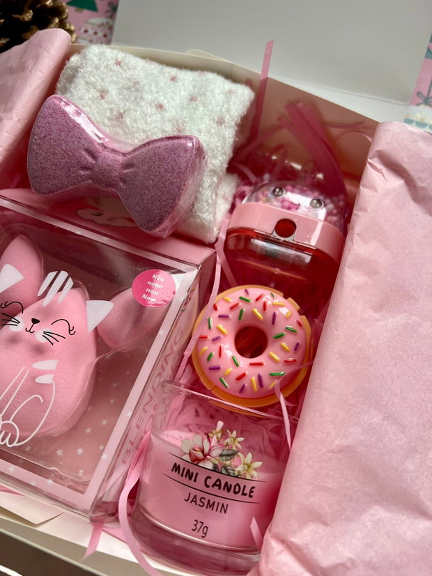 Pink Kitty Dreams - Set cadou pentru fetițe