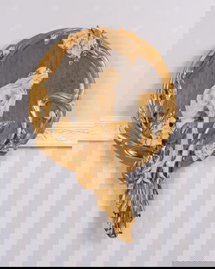 Oglinda cu nimfa Art Nouveau