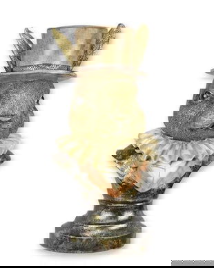 Iepure-statueta  din rasini