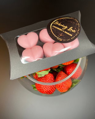 Inimioare parfumate Strawberry&Rhubarb