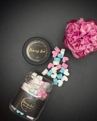 Tiny hearts jar