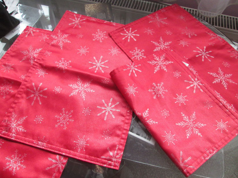 set  4 naproane elegante de sarbatoare