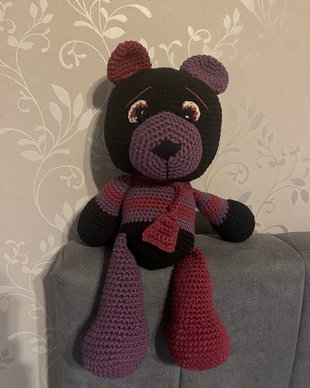 Peluche crosetat manual-tehnica amigurumi