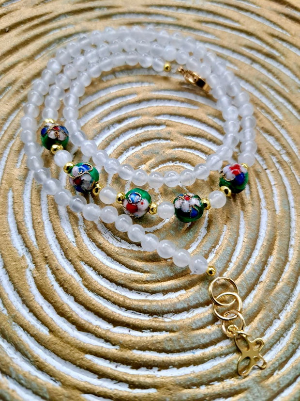 Colier CHOKER Selenit