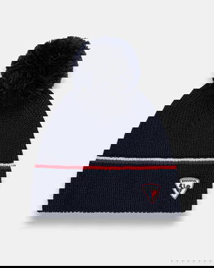 Rossignol pălărie din amestec de lână culoarea bleumarin, RLMMH03U