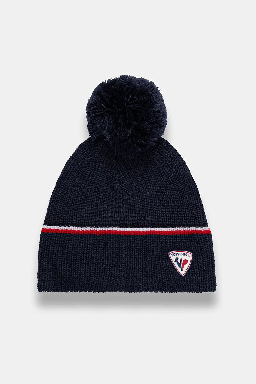 Rossignol pălărie din amestec de lână culoarea bleumarin, RLMMH03U