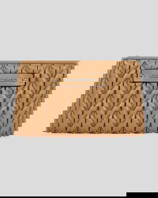 Karl Lagerfeld portofel K/WEAVE culoarea negru, A3W32037