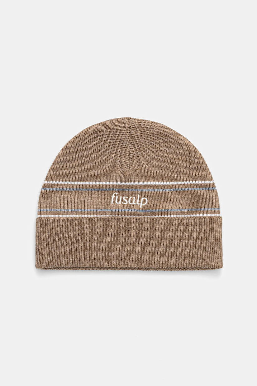 Fusalp pălărie din amestec de lână Retro culoarea bej, I3714