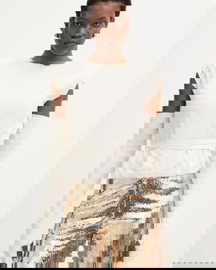 Haveone vestă culoarea bej, light, MFP-P160