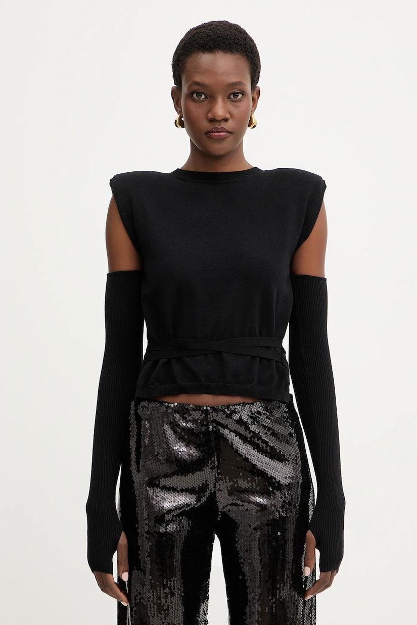 Haveone vestă culoarea negru, light, MFP-P160