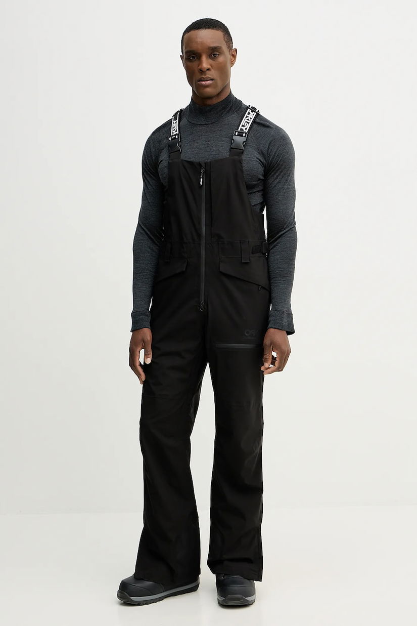 Oakley pantaloni de schi TNP SHELL culoarea negru, FOA400939