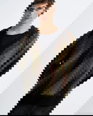 The Ragged Priest pulover culoarea verde, RPAW252018KW