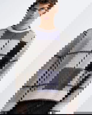 The Ragged Priest pulover culoarea gri, RPAW252005KW