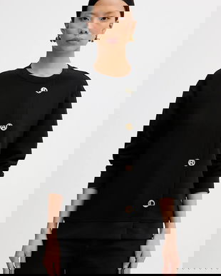 Karl Lagerfeld bluză KARL DAILY culoarea negru, uni, B1W20015