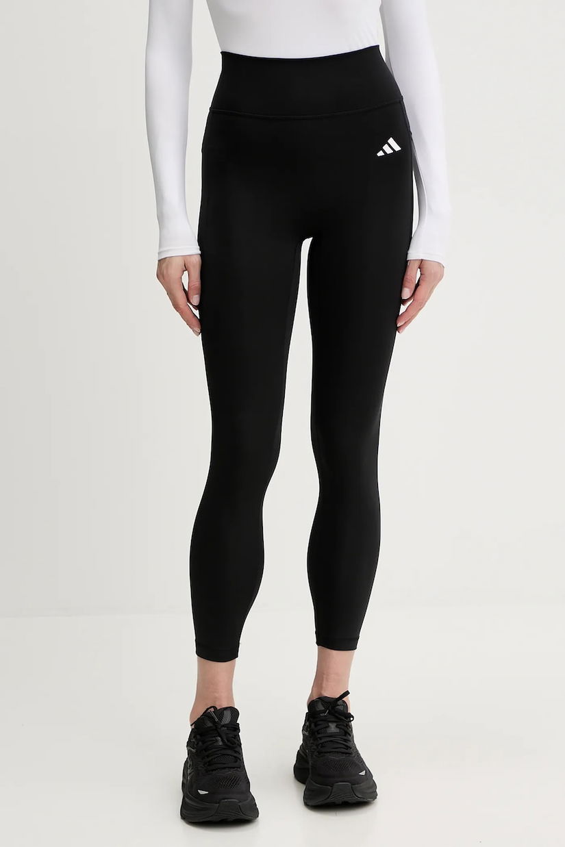 adidas Performance leggins sport culoarea negru, uni, JY4815