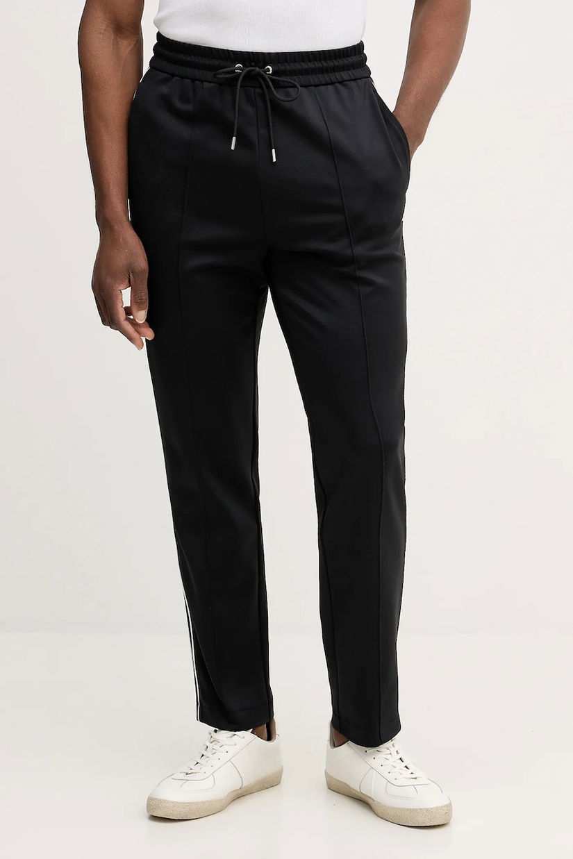 Michael Kors pantaloni de trening culoarea negru, cu imprimeu, CR652DG7ZP