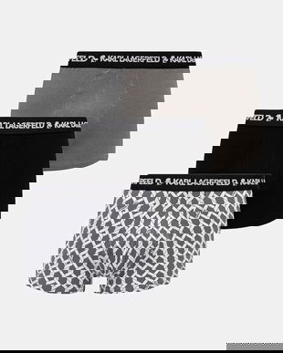 Karl Lagerfeld boxeri 3-pack culoarea negru, B1M47010