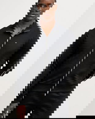 Michael Kors bluză culoarea negru, uni, CR652DF7ZP