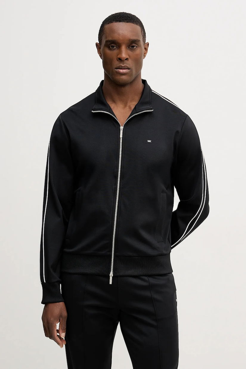 Michael Kors bluză culoarea negru, uni, CR652DF7ZP