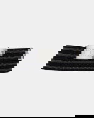 Tommy Jeans curea culoarea negru, AM0AM13845