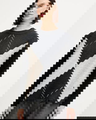 Pedro del Hierro vestă din amestec de lână culoarea gri, 5502018