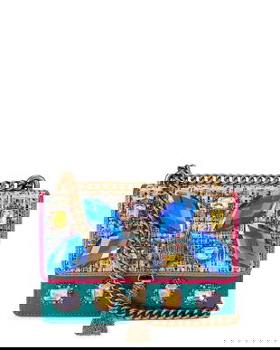 Kurt Geiger London geantă Shoreditch culoarea verde, 5384469169