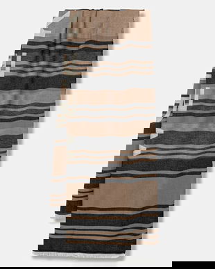 Weekend Max Mara șal AGALLO culoarea negru, cu model, 2615541084600