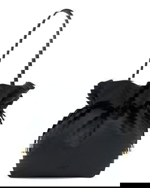 Tous geantă de piele Heritage culoarea negru, 2002375351