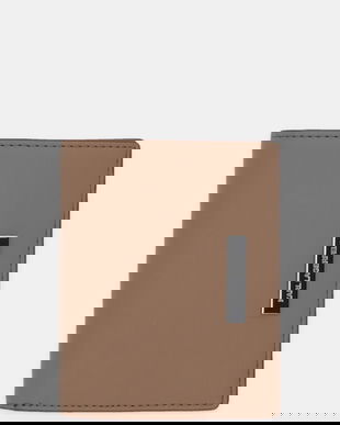 Karl Lagerfeld portofel IKON culoarea bej, B1W32004