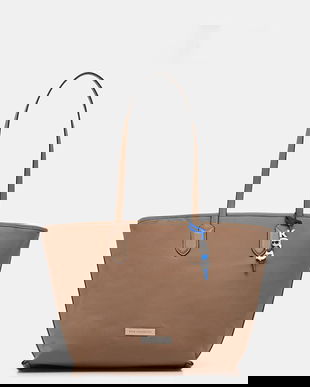 Karl Lagerfeld geantă IKON culoarea maro, B1W30012