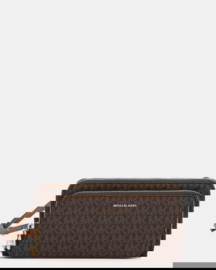MICHAEL Michael Kors geantă culoarea maro, 32F5GJ6C7B