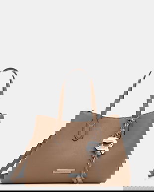 Karl Lagerfeld geantă IKON culoarea maro, B1W30003