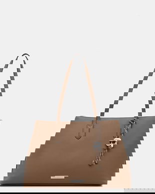 Karl Lagerfeld geantă IKON culoarea maro, B1W30001