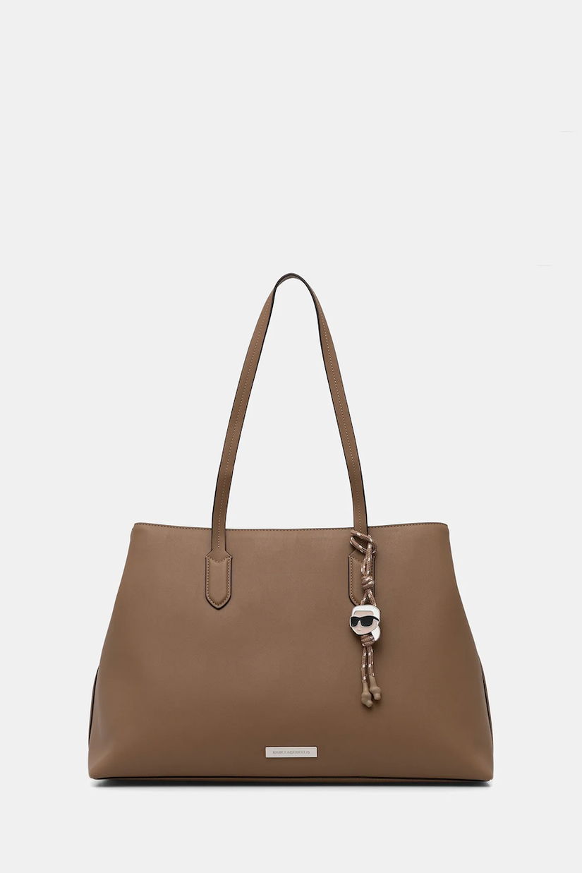 Karl Lagerfeld geantă IKON culoarea maro, B1W30001