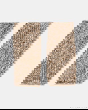 Hoss Intropia mănuși culoarea bej, 5022326