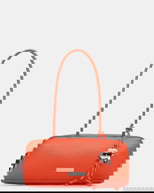 Karl Lagerfeld geantă IKON culoarea portocaliu, B1W30005
