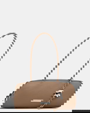 Karl Lagerfeld geantă IKON culoarea maro, B1W30005