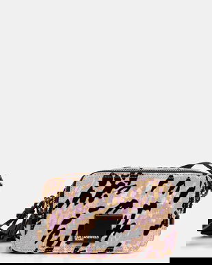 Karl Lagerfeld Jeans geantă culoarea roz, B1W30240