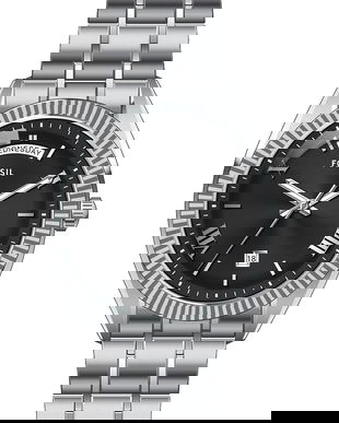 Fossil ceas culoarea argintiu, FS6139