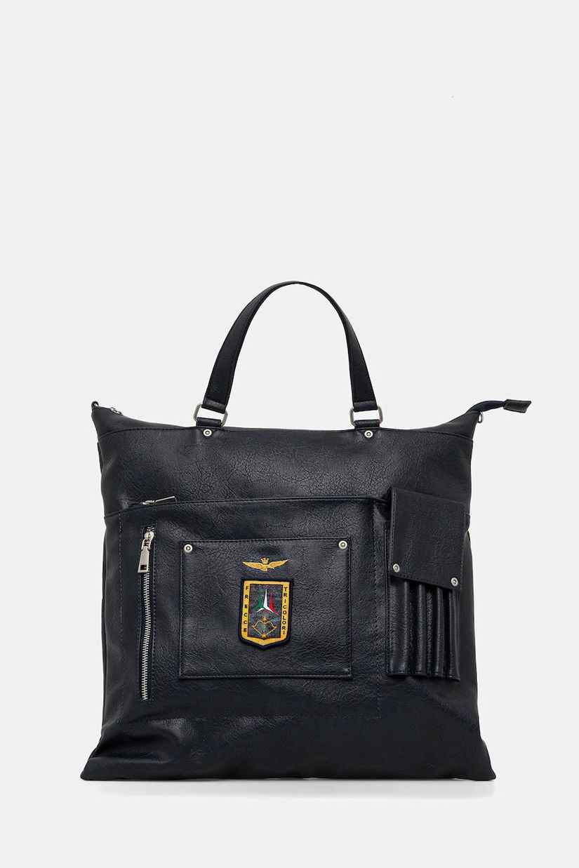 Aeronautica Militare geanta culoarea gri