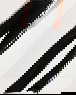 adidas Originals pantaloni de trening Classic culoarea negru, cu imprimeu, KD7965