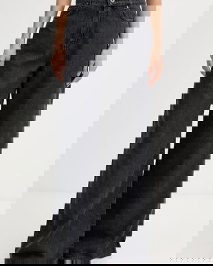 Weekend Max Mara jeans VEGA culoarea negru, 2615181041600