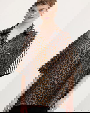 adidas Originals cămașă culoarea maro, cu guler clasic, relaxed, KA2678